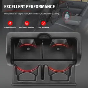 Console Cup Holder for QX56 QX80 Armada 7 Sa3cf9372f25e400ba3be61c8c9df9b621