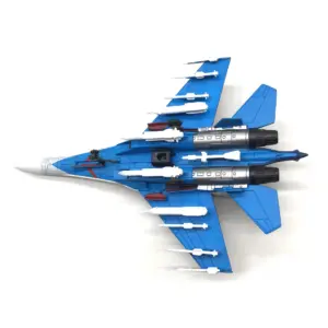 1/100 Scale SU-35 Fighter Model Airplane 9 Sa3ec812aec854dbc9aab5114cb7ee9d3D