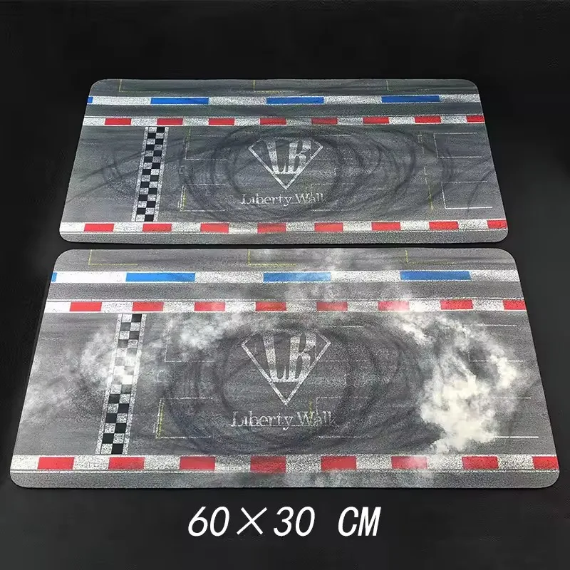 1:64 Scale Racing Scene Parking Lot Mat 60x30 cm 2 1:64 Scale Racing Scene Parking Lot Mat 60x30 cm - Image 2