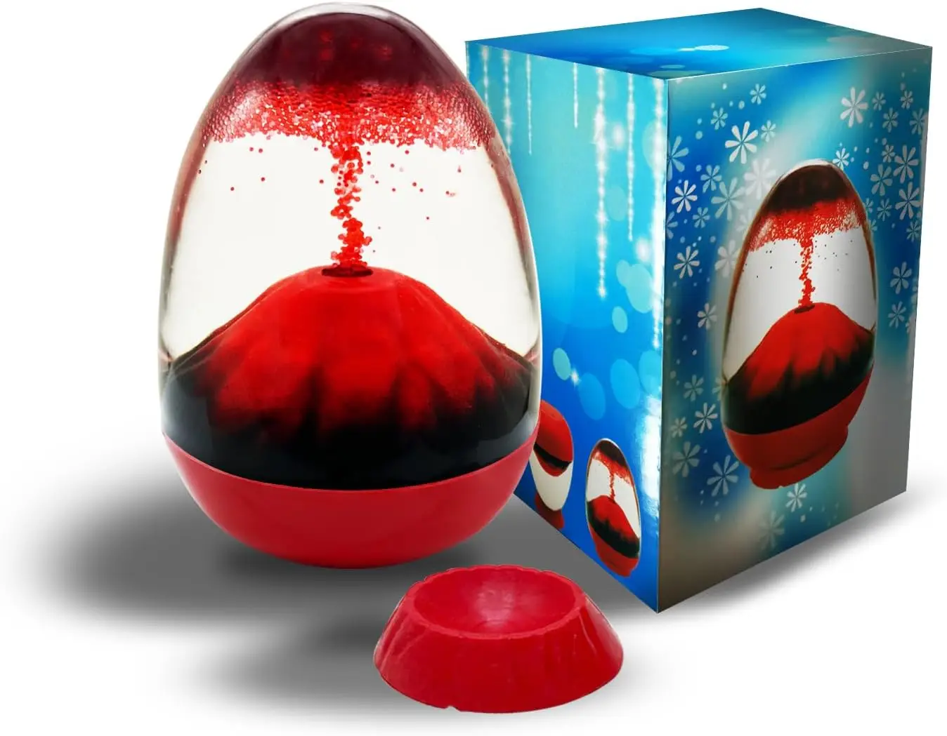 Volcano Motion Bubble Machine Egg-Shaped Decor 2 Volcano Motion Bubble Machine Egg-Shaped Decor - Image 2