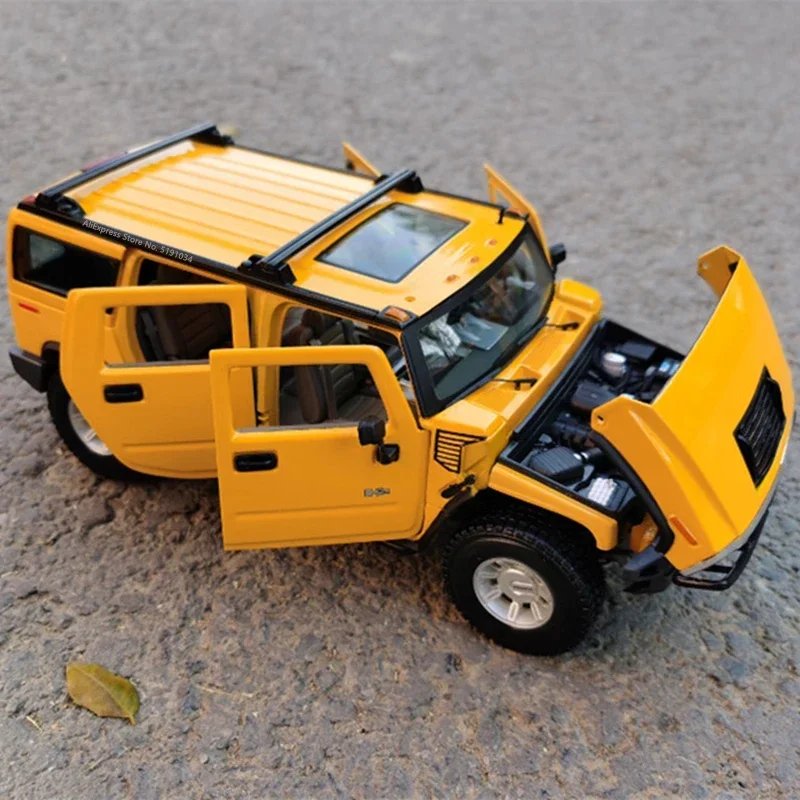 New Hummer H2 1:18 Scale Diecast Model 4 New Hummer H2 1:18 Scale Diecast Model - Image 4