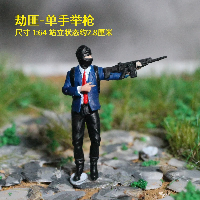 1:64 Scale Hand-Painted Resin Miniature Figures 5 1:64 Scale Hand-Painted Resin Miniature Figures - Image 5