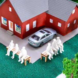 Micro People Model Sitting Figure Set 100 Pieces 15 Sa50df6cd15c94d899dc3dfb63ef1f763Q