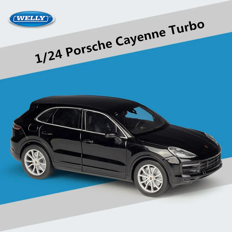 WELLY 1:24 Porsche Cayenne Turbo Model SUV 7 WELLY 1:24 Porsche Cayenne Turbo Model SUV - Image 7