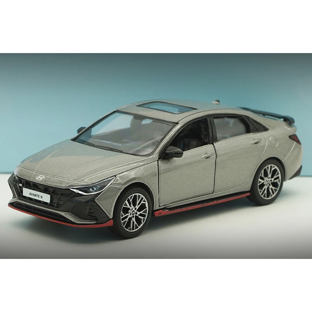 1:38 Scale Avante N Diecast Car Model 2 1:38 Scale Avante N Diecast Car Model - Image 2