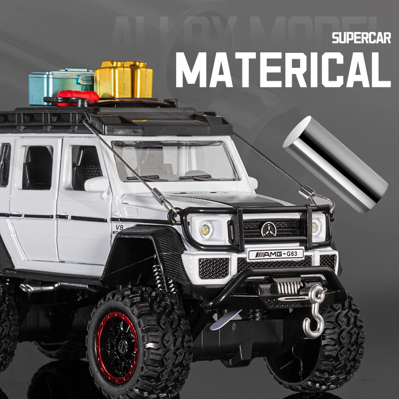 1:24 Scale BENZ G63 6X6 Adventure Model 4 1:24 Scale BENZ G63 6X6 Adventure Model - Image 4