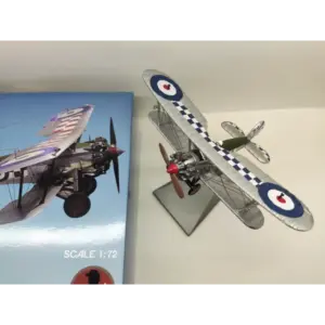 Diecast 1/72 Scale Bristol Bulldog Biplane 5 Sa6d9857b2ba24a4fb8b56c0bb7772525l