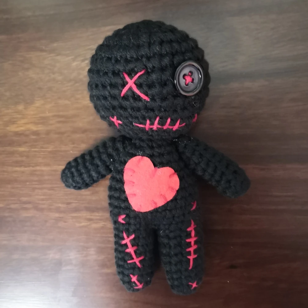 Handmade 13 cm Voodoo Doll Plush Toy 4 Handmade 13 cm Voodoo Doll Plush Toy - Image 4