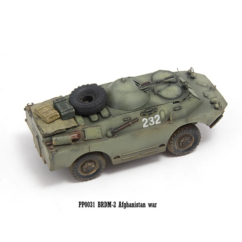 Soviet Russian BRDM-2 Armored Vehicle Model 1:72 2 Soviet Russian BRDM-2 Armored Vehicle Model 1:72 - Image 2