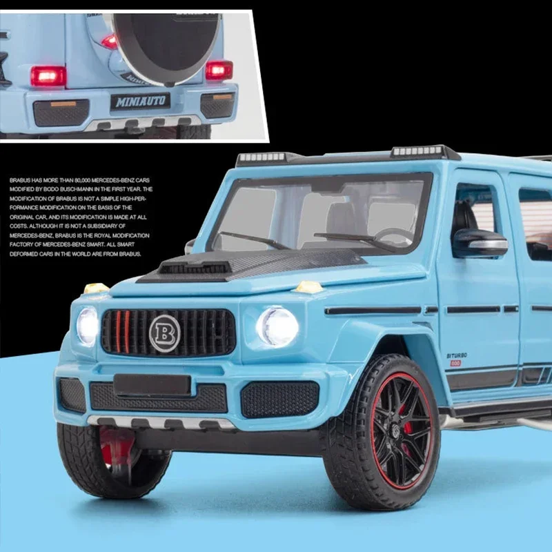 Mercedes Benz BRABUS G800 1:24 Scale Model 5 Mercedes Benz BRABUS G800 1:24 Scale Model - Image 5