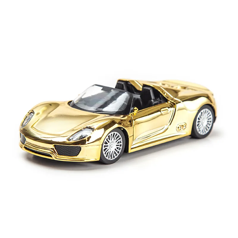 1:32 Scale Electroplated Diecast Car Collection 5 1:32 Scale Electroplated Diecast Car Collection - Image 5