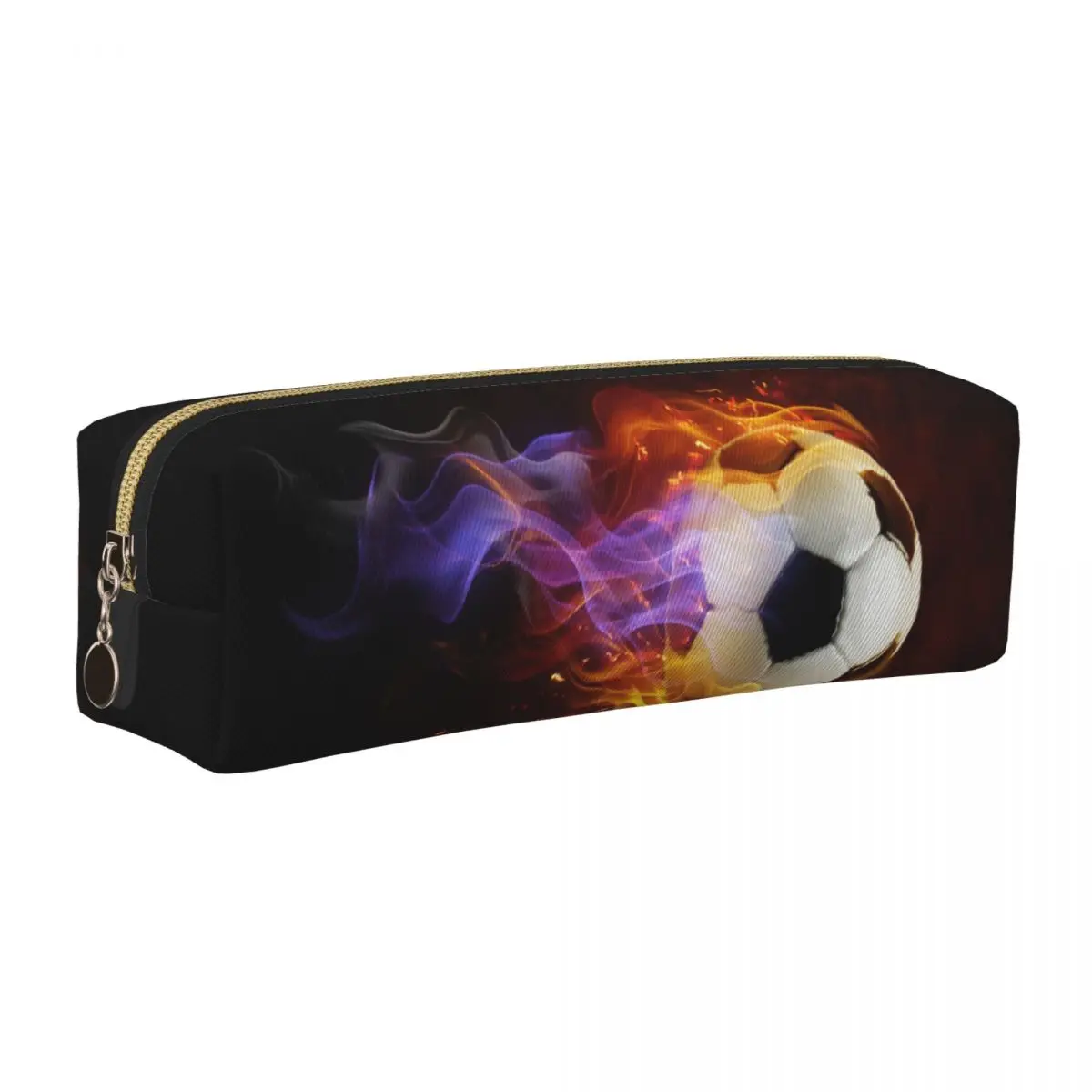 Burning Soccer Ball Leather Pencil Case 8 Burning Soccer Ball Leather Pencil Case - Image 8