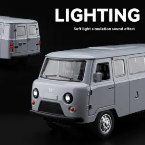 Large Alloy Die-Cast UAZ 452A Model 1:18 Scale 11 Sa827b9d2a11d4408b066f4100a295435S