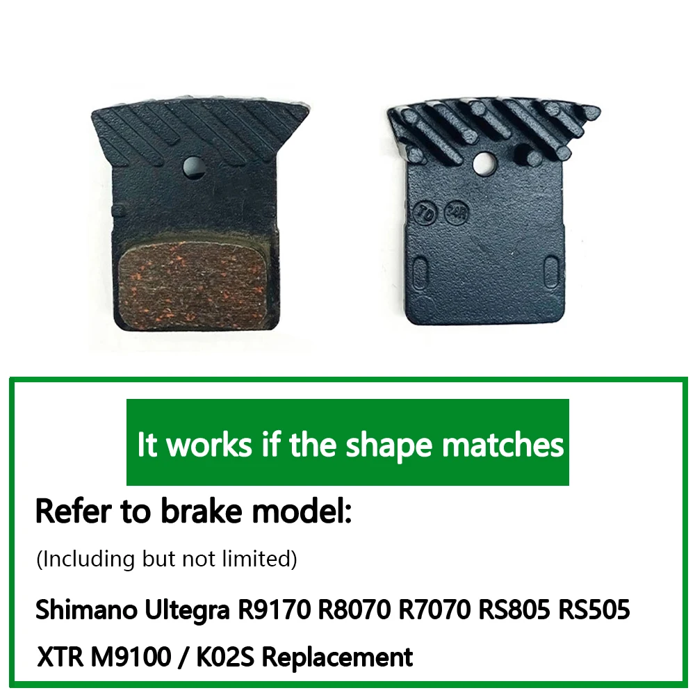 Shimano Compatible Bicycle Resin Brake Pads Set 4 Shimano Compatible Bicycle Resin Brake Pads Set - Image 4