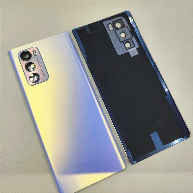 LG Wing 5G Premium Back Cover - Black/Blue 3 LG Wing 5G Premium Back Cover - Black/Blue - Image 3