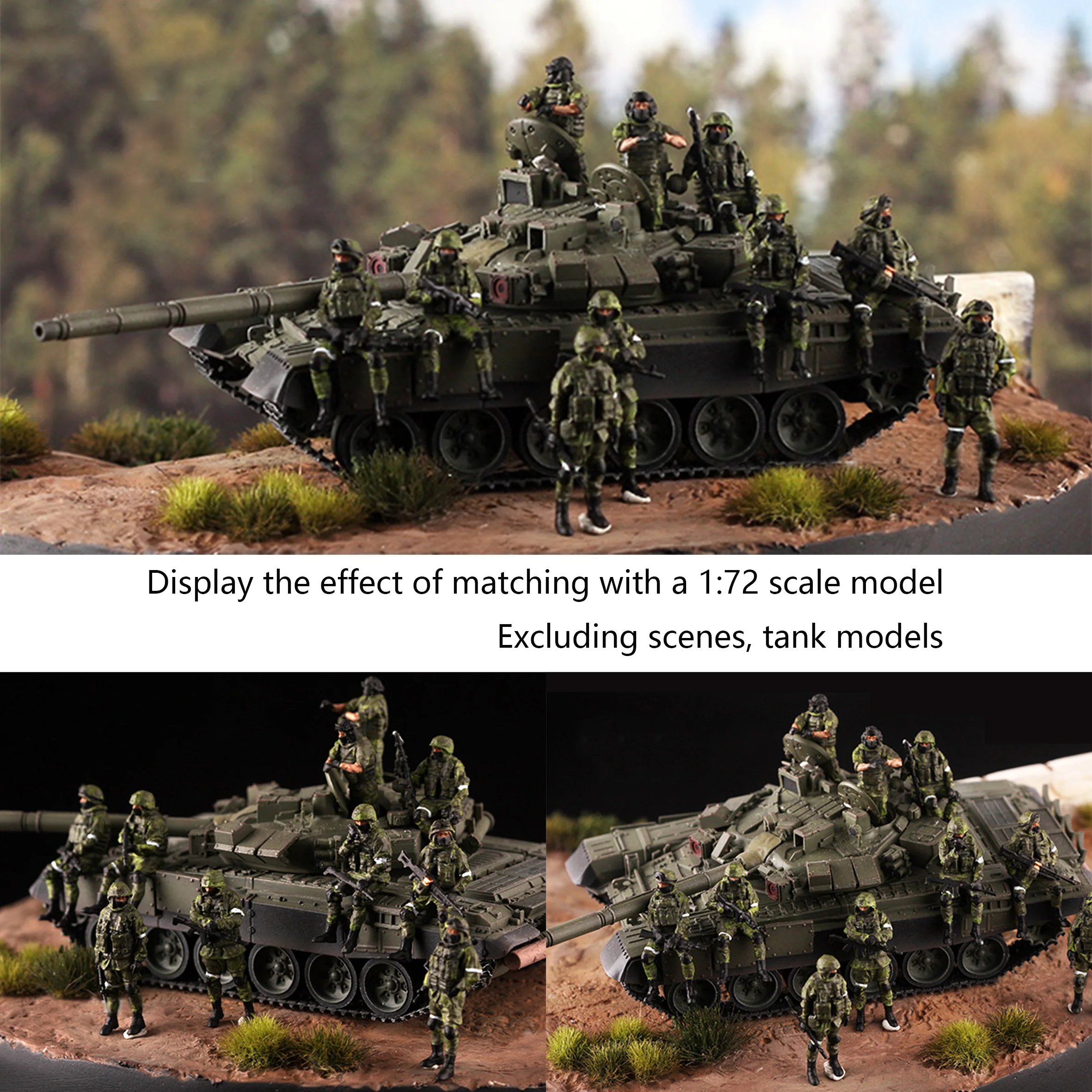 1/72 Scale Russian Armored Infantry Model Set 6 1/72 Scale Russian Armored Infantry Model Set - Image 6