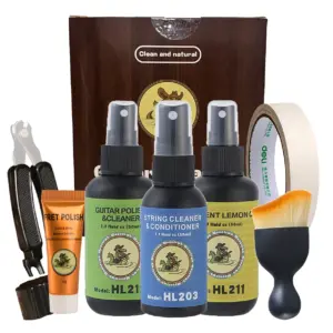 Guitar Cleaning Kit with Essential Care Products