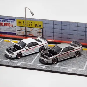 Skyline GTR R33 1:64 Diecast Model Car 19 Sa9a3cd6641ad493f8d946c4ccb818554n