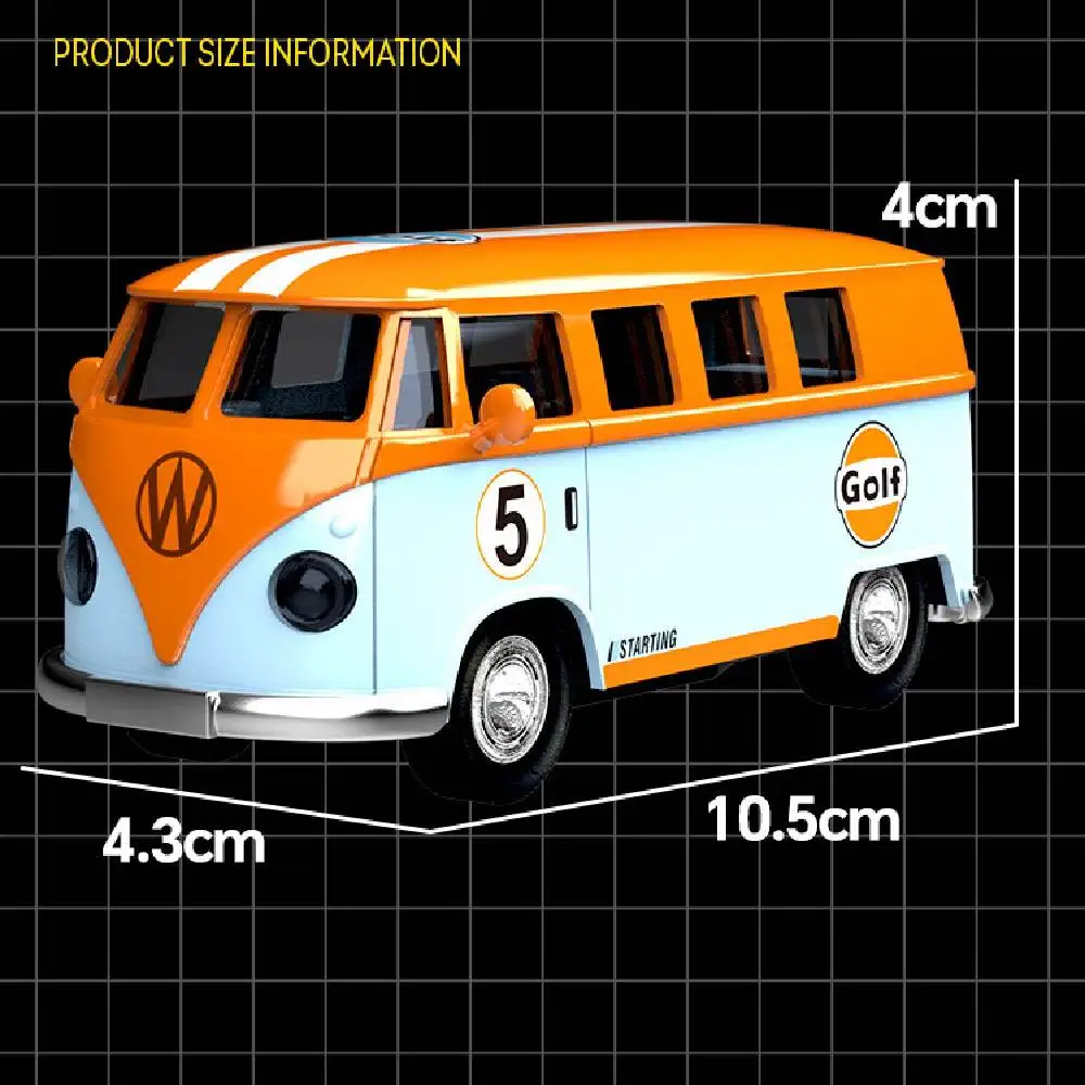 Vibrant 1:36 Scale Diecast Bus Model 6 Vibrant 1:36 Scale Diecast Bus Model - Image 6