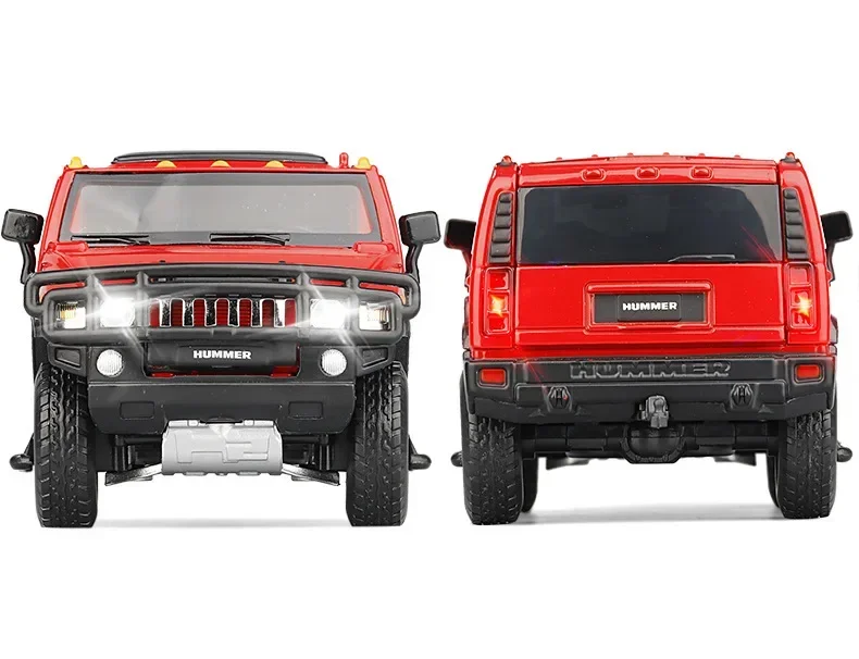 Hummer H2 1:32 Scale Diecast Model Blue 9 Hummer H2 1:32 Scale Diecast Model Blue - Image 9