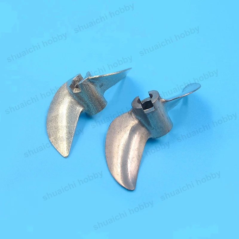 2-Blade Copper Propeller for RC Boats 42-48mm 4 2-Blade Copper Propeller for RC Boats 42-48mm - Image 4