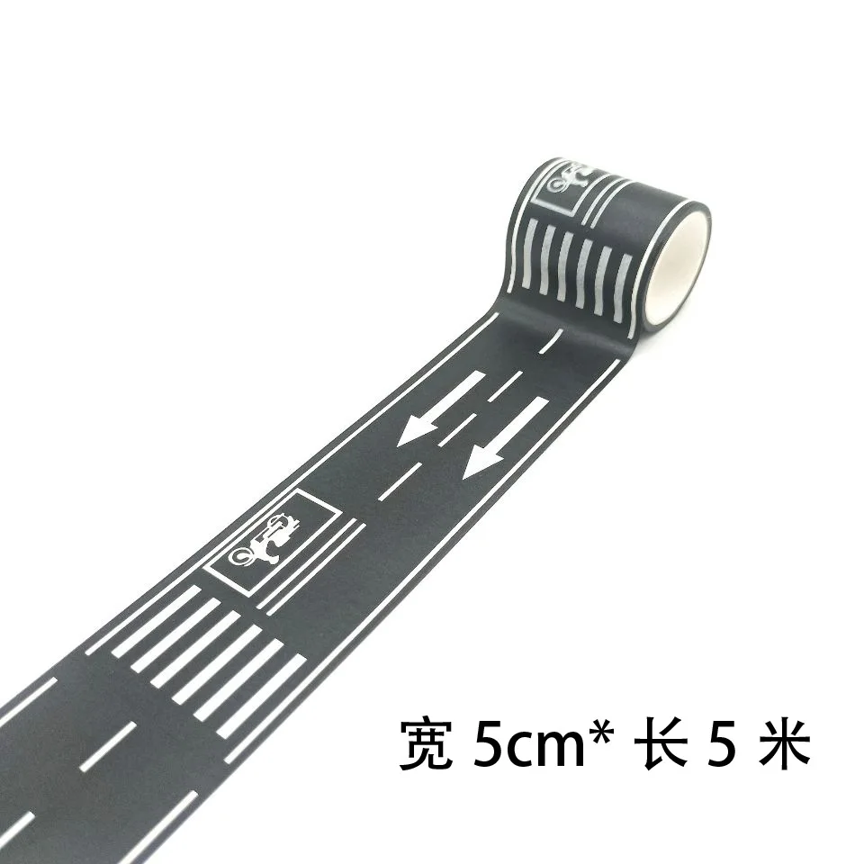 DIY Railway Highway Road Sticker Tape 5m x 5cm 13 DIY Railway Highway Road Sticker Tape 5m x 5cm - Image 13