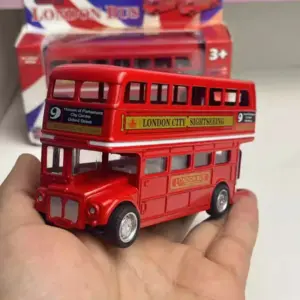 1:64 Scale London Bus Alloy Model Red 11 Saae6e38468c14642840e8bb199321cb5Y