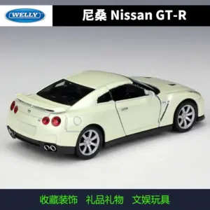 WELLY 1:36 Nissan GT-R Diecast Model Car 7 Sab8ea6b5a7c14cd79505d23dbd1b8274N
