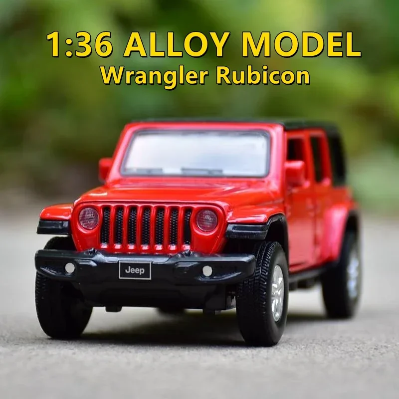 Jeep Wrangler Rubicon 1:36 Diecast Model 2 Jeep Wrangler Rubicon 1:36 Diecast Model - Image 2