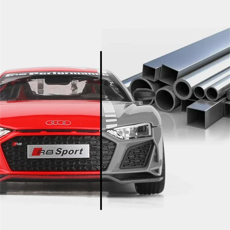 AUDI R8 V10 Plus 1:24 Scale Diecast Model 2 AUDI R8 V10 Plus 1:24 Scale Diecast Model - Image 2