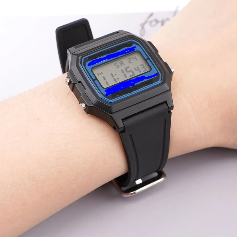 Light Cyan 18mm Watch Strap Replacement 5 Light Cyan 18mm Watch Strap Replacement - Image 5