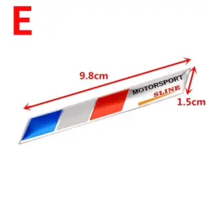 3D Aluminum France Flag Map Emblem Decal 13 Sad01347719364231a71f3b9fd86913d5J