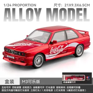 BMW M3 Coca Edition 1:24 Diecast Model Car 14 Sad328603ade243e188fb1a00da1255b7R