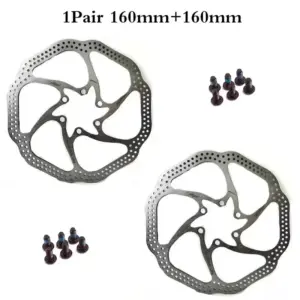 Bicycle Disc Brake Rotor 160mm 180mm Stainless Steel 24 Sad6de69b0ba24c6e80b7d2e6ddca223bT