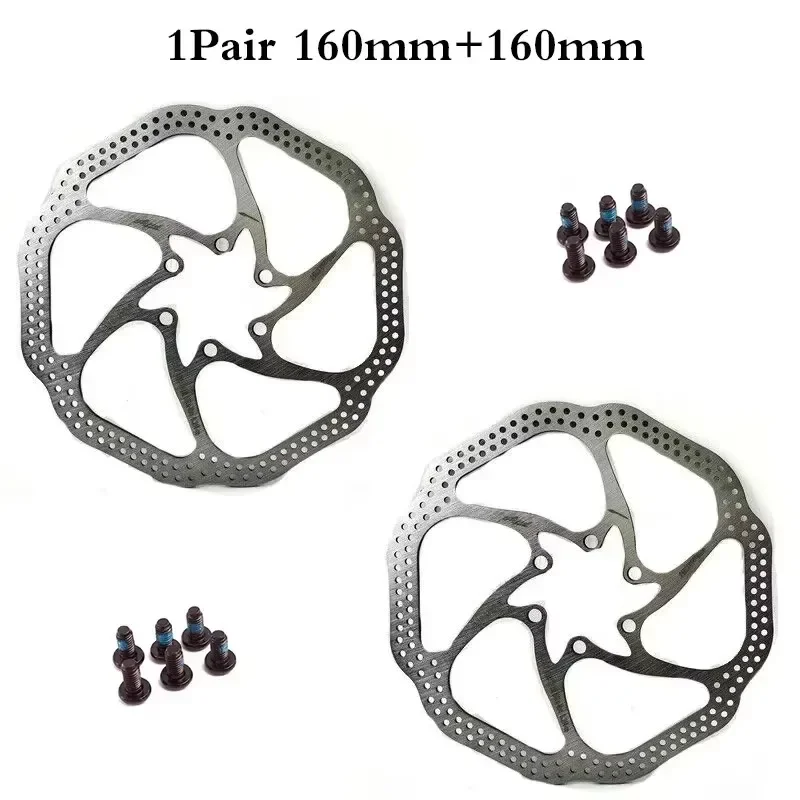 Bicycle Disc Brake Rotor 160mm 180mm Stainless Steel 9 Bicycle Disc Brake Rotor 160mm 180mm Stainless Steel - Image 9