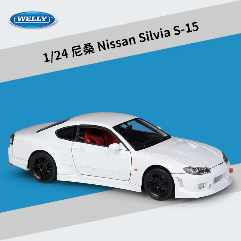 Welly 1:24 Nissan Silvia S15 RSR Model 7 Welly 1:24 Nissan Silvia S15 RSR Model - Image 7
