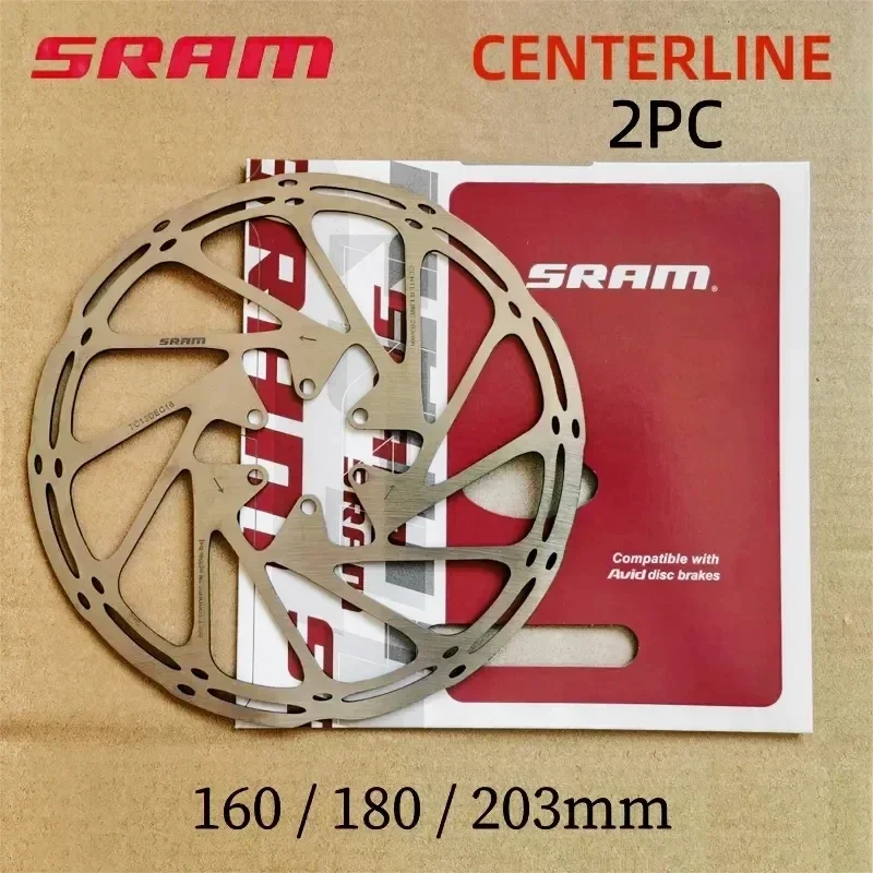 SRAM Hydraulic Disc Brake Rotors 160mm 180mm 203mm 6 SRAM Hydraulic Disc Brake Rotors 160mm 180mm 203mm - Image 6