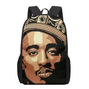 2pac Monochrome Graphic School Backpack 58 Sae6b48cd0d904828891a44e4a54ec4a7v