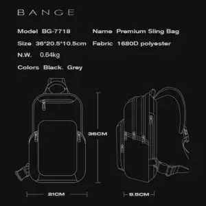 Waterproof Barrel Crossbody Bag in Black or Grey 9 Sae799d571e344f2f99e58693eab839eaQ