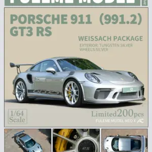 Porsche 991.2 GT3 RS 1:64 Scale Model 14 Sae85b1a2289f455abe6871d1305dd52aH