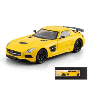 1:24 Scale Benz SLS AMG Diecast Model Car 20 Sae9d40e61d5e4a5c8ffcceac79b29b69w