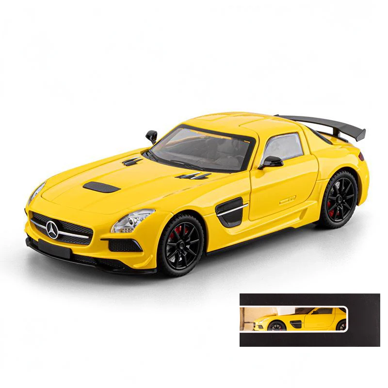 1:24 Scale Benz SLS AMG Diecast Model Car 7 1:24 Scale Benz SLS AMG Diecast Model Car - Image 7