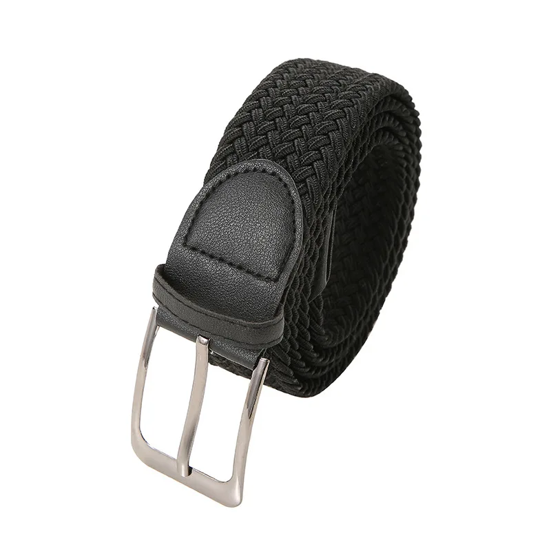 Elastic Woven Belt in Black or Gray Options 2 Elastic Woven Belt in Black or Gray Options - Image 2