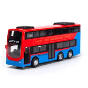 1:70 Vintage British Double Decker Bus Model 10 Saf11729c28834d68a3d4d91c19796347n