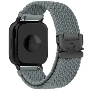 Black Braided Fabric Strap for Xiaomi Smartwatches 31 Saf6c046e1c784f3abe0f9fbd936190ddL