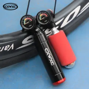 CXWXC Mini Portable CO2 Inflator with Gauge 13 Saf9c34c619634b03932e7e1dce2fac08E