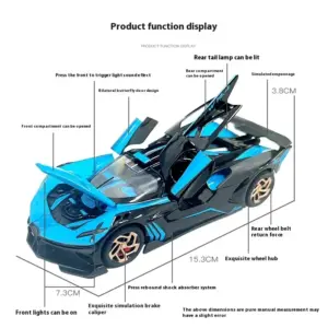 1:32 Scale Bugatti Bolide Supercar Model 15 Safa4c0b214a54e2bb46e1d88bdacf1f6O