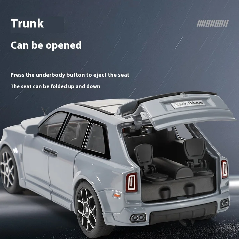 Rolls-Royce Cullinan 1:32 Scale Model with Trailer 3 Rolls-Royce Cullinan 1:32 Scale Model with Trailer - Image 3