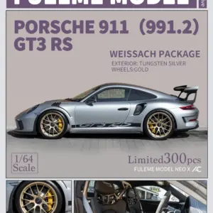Porsche 991.2 GT3 RS 1:64 Scale Model 15 Sb04bbec5e5b3413787fca35ad7b354201