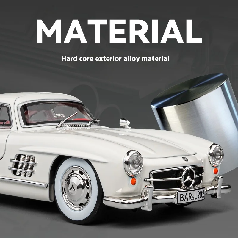 1/24 Scale Mercedes-Benz 300SL Diecast Model 2 1/24 Scale Mercedes-Benz 300SL Diecast Model - Image 2